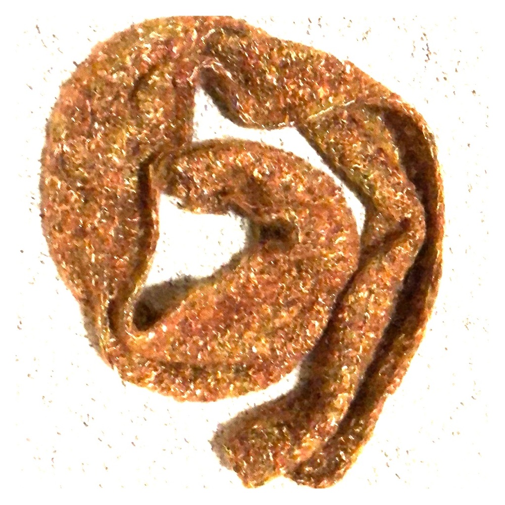 Brown Knitted Scarf hues of yellow and orange